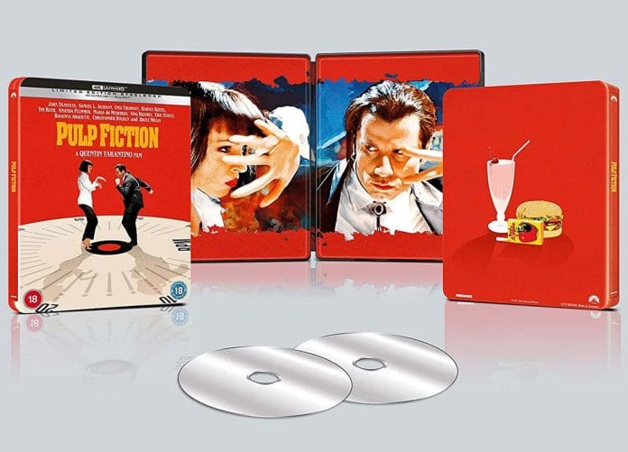 So könnte das Pulp Fiction 4K Blu-ray Steelbook aussehen