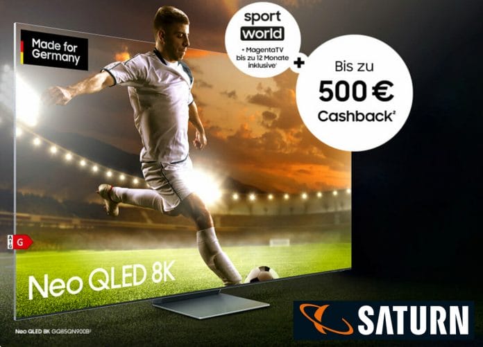 Bis 500 Euro Cashback und umfängliches Streaming-Paket bei den Samsung TV Meisterklasse-Aktion abräumen!