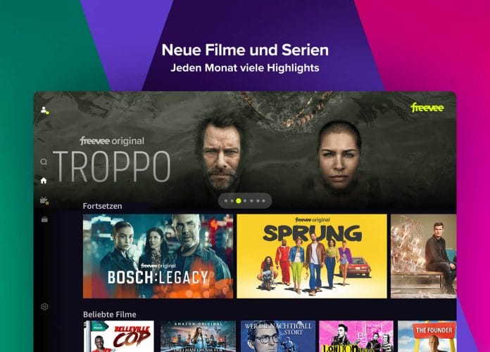 Freevee-App Google TV Android TV gratis Streaming