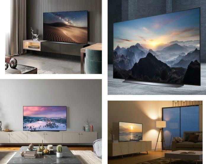 Der LG CS 4K OLED TV passt dank seines stylishen Aussehens in jedes Interieur