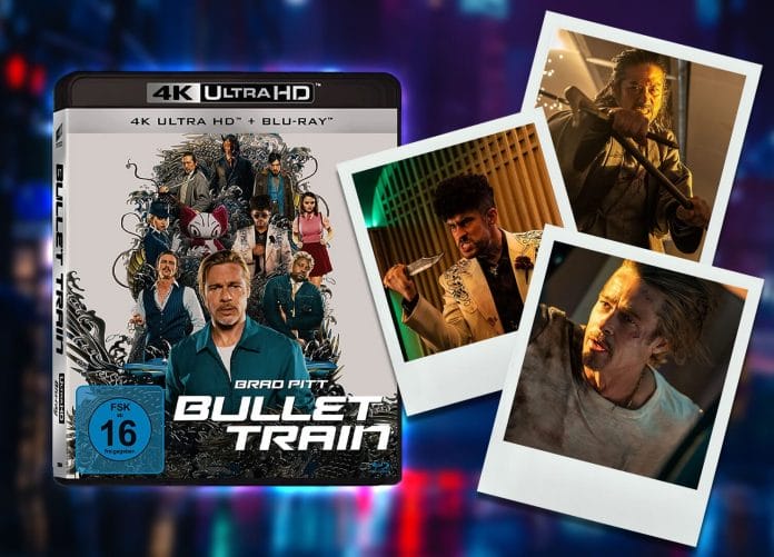 Im Test: Bullet Train auf 4K UHD Blu-ray mit Brad Pitt
