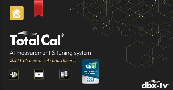 Total Cal wurde als 2023 CES Innovation Awards Honoree ausgezeichnet