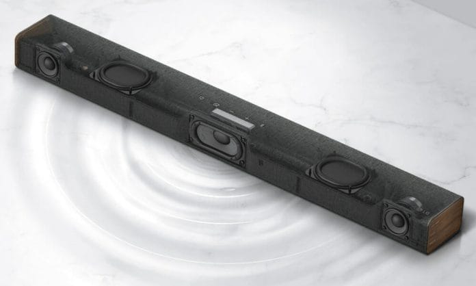 Viel Technik, schick verpackt: Die LG DSP2 Soundbar