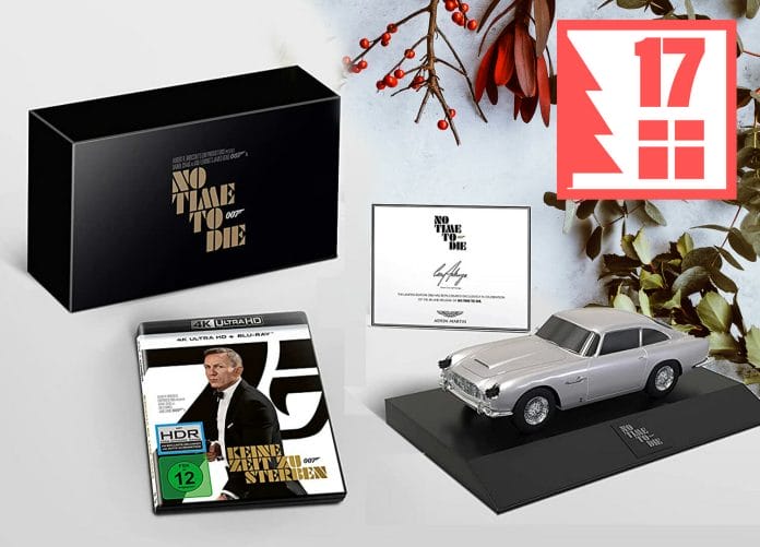 Gewinnspiel: James Bond: Keine Zeit zu sterben 4K Blu-ray mit der Aston Martin DB5 Replica