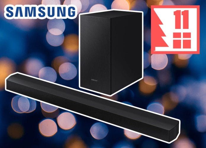 Gewinne diese Soundbar+Subwoofer Kombo von Samsung!