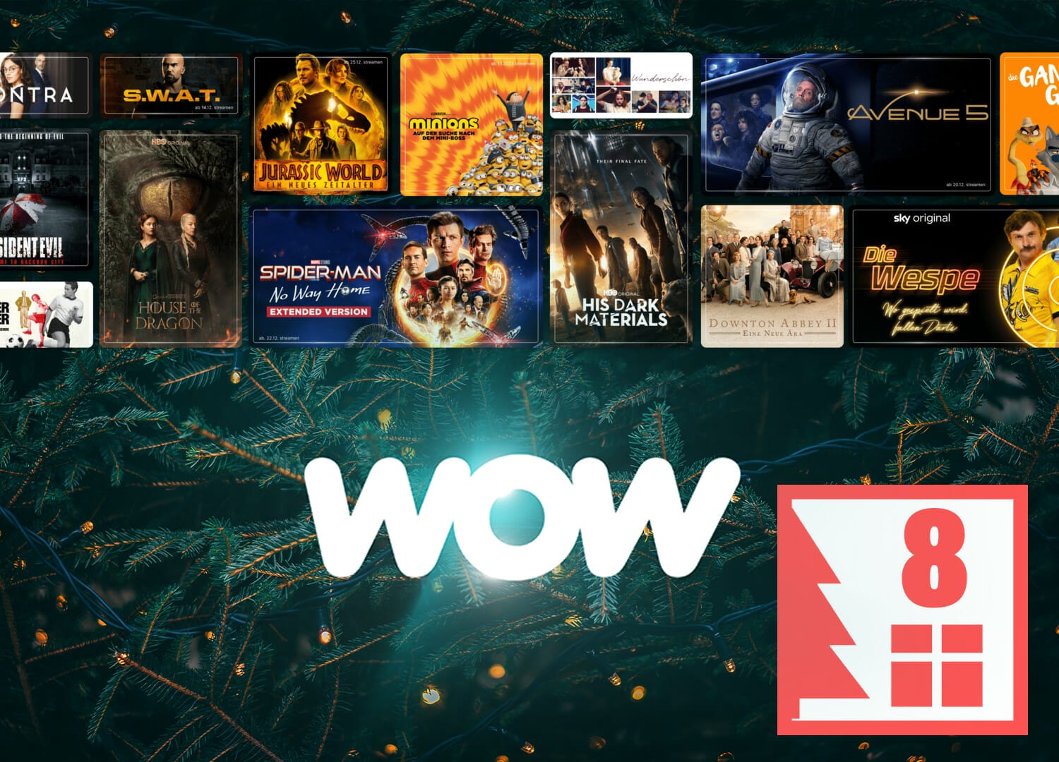 Euro - Abo) 180 WOW-Streaming Gewinnspiel: für (Filme Filme Gutschein & 4K Serien