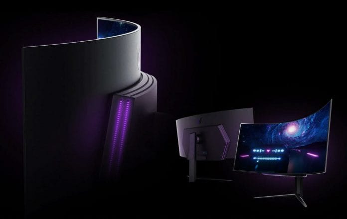 Der 45 Zoll OLED Ultra-Widescreen-Monitor von LG macht ganz schön was her