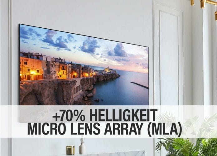 Der G3 OLED TV 2023 soll dank einer Microlinsen-Technik eine bis zu 70 Prozent höhere Helligkeit besitzen