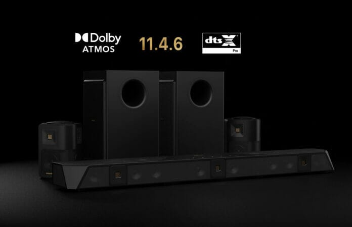 Die Nakamichi Dragon Soundbar mit DTS:X Pro, Dolby Atmos und 3.000 Watt Leistung