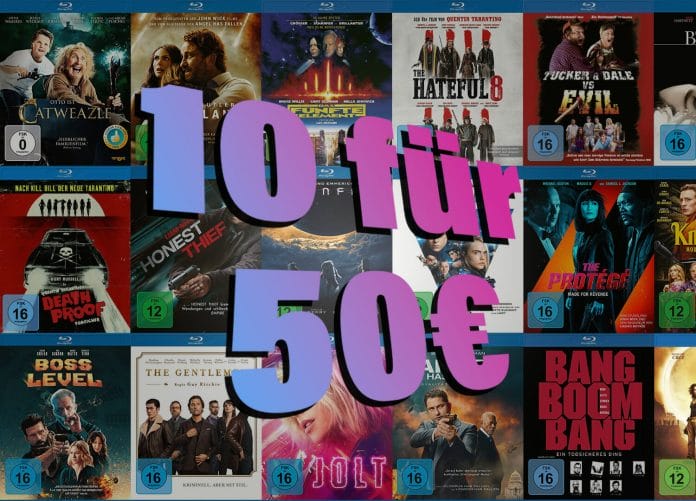 10 Blu-rays zum Vorteilspreis von nur 50 Euro! Jetzt auf Amazon.de