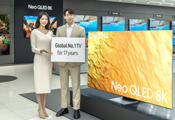 17 Jahre Marktführer. Samsung brilliert weiterhin mit seiner TV-Sparte