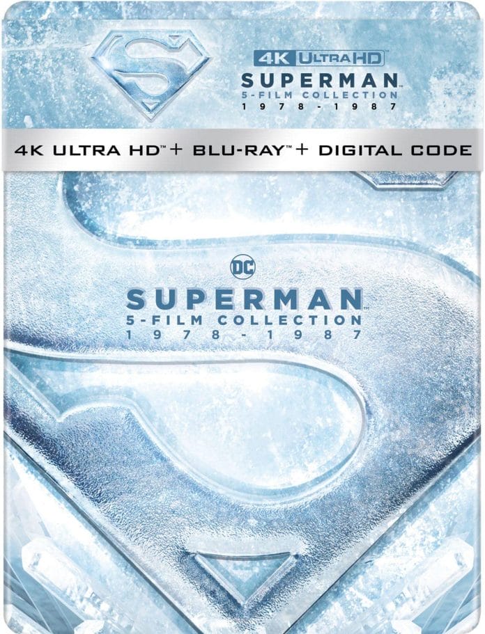 "Superman": Das Set enthält die Filme auf 4K Ultra HD Blu-ray und als Blu-rays.