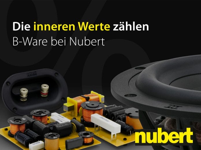 In der Nubert B-Ware-Aktion Lautsprecher und Audio-Komponenten günstig einkaufen!