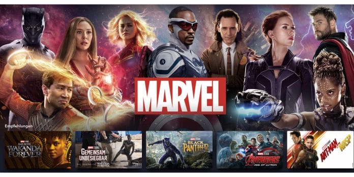 Disney+ bietet ein geballtes Marvel-Angebot.
