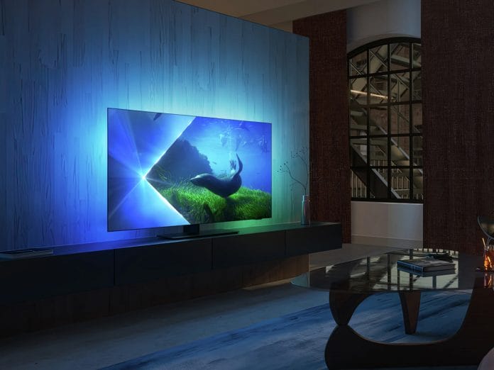 Der Philips OLED808 ist ein 4K Fernseher mit OLED-Ex-Panel, Ambilight, Dolby Vision Gaming uvm.