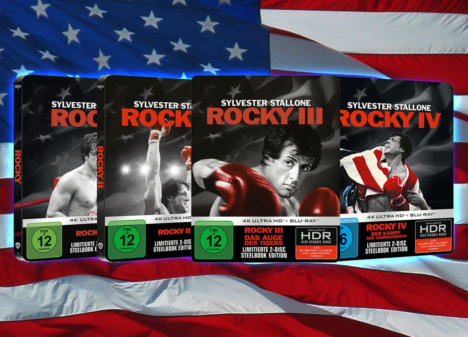 Limitierte Rocky Single-Steelbooks auf 4K Blu-ray sind wieder  vorbestellbar! - 4K Filme