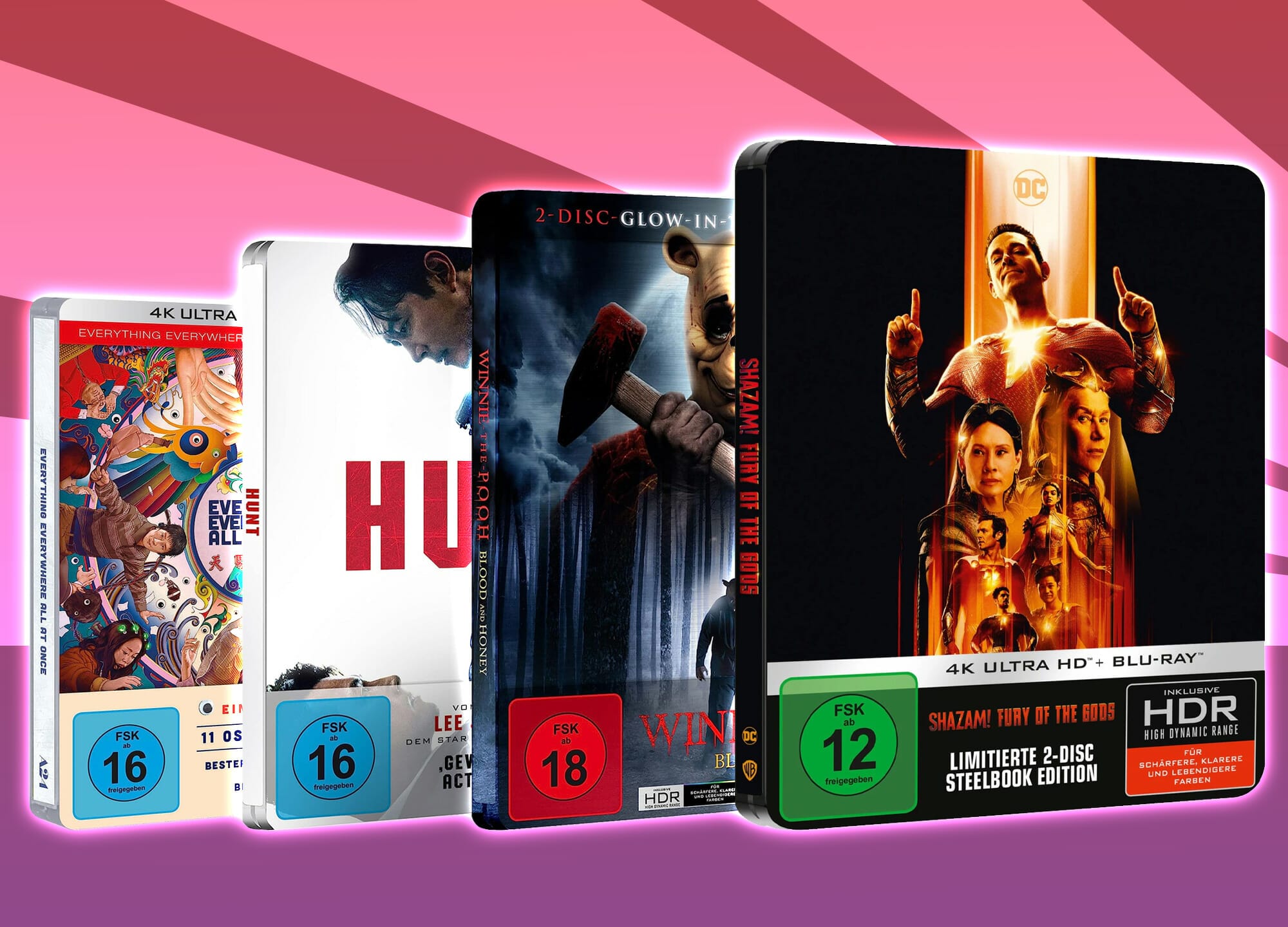 Steelbook-Neuheiten Auf 4K UHD Blu-ray: Shazam! 2, Dungeons & Dragons ...