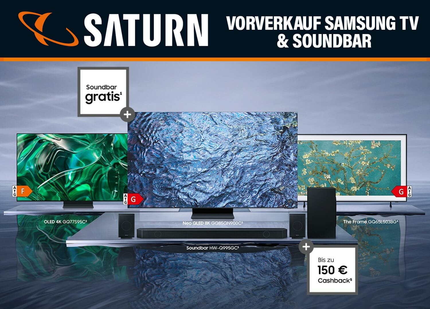 der Samsung TVs und Soundbars 2023 mit Bundle-Vorteil oder Cashback! - 4K Filme