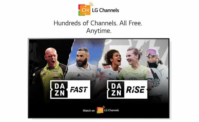 Die LG Channels haben in Europa ihre Nutzerzahlen verdreifacht.