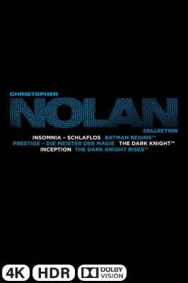 Christopher Nolan 6 Film Collection iTunes 4K