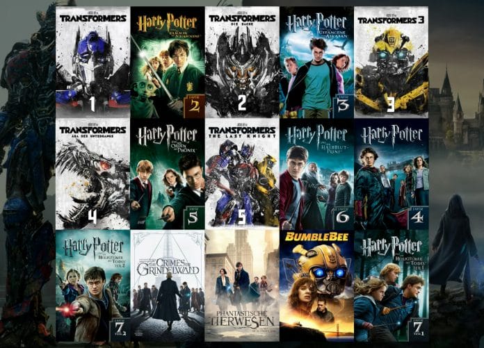 Apple TV reduziert die 4K-Versionen der Harry Potter- und Transformers-Filme