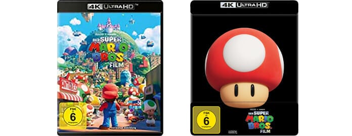 Der Animationshit Super Mario Bros erscheint auf 4K UHD Blu-ray