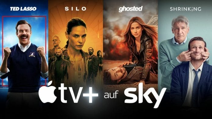 Sky-Kunden erhalten 6 Monate Apple TV+ kostenlos.