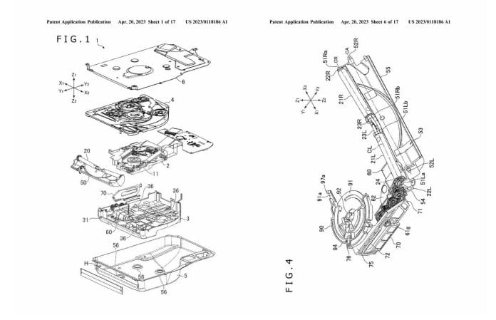Das US-Patent des externen Disc-Laufwerks (für die PS5) zeigt nicht nur den Aufbau, sondern vermittelt auch einen guten Eindruck, wie das Laufwerk aussieht. 