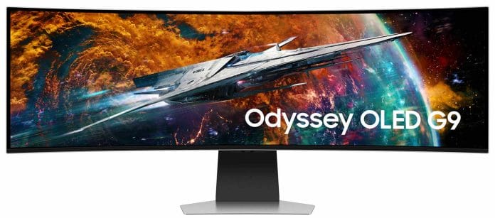 Der Odyssey OLED G9 erscheint in zwei Versionen.