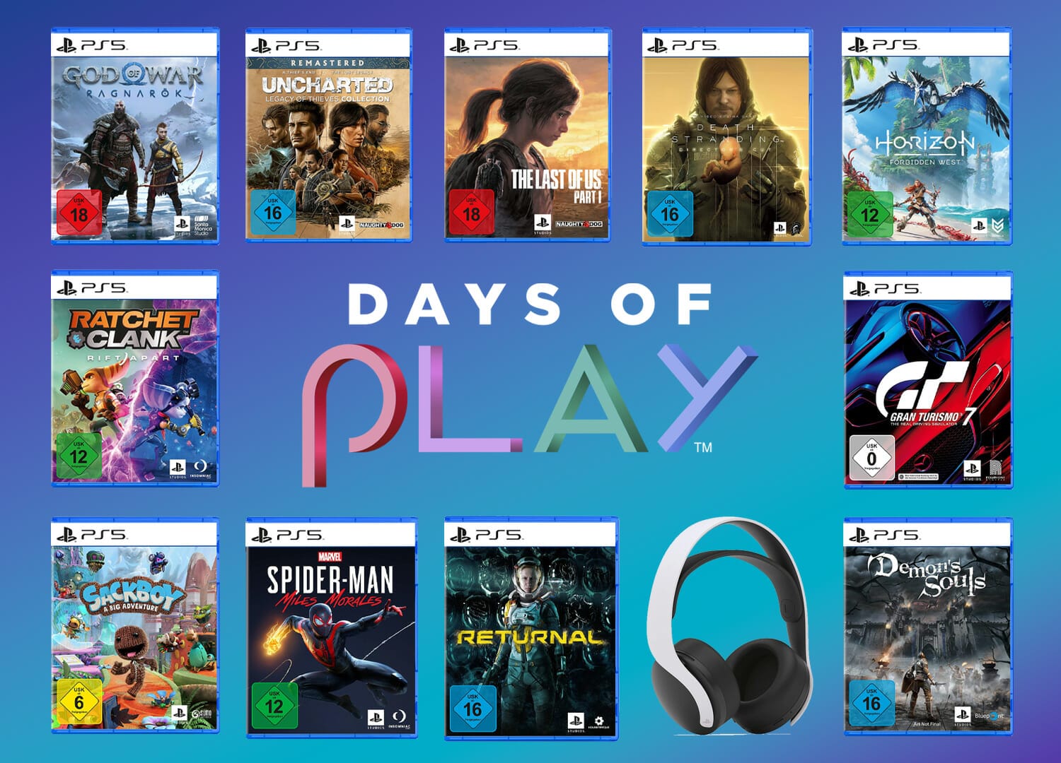 Diese Spiele-Schnäppchen für die PlayStation 5 gibt es zu den Sony Days of  Play - 4K Filme