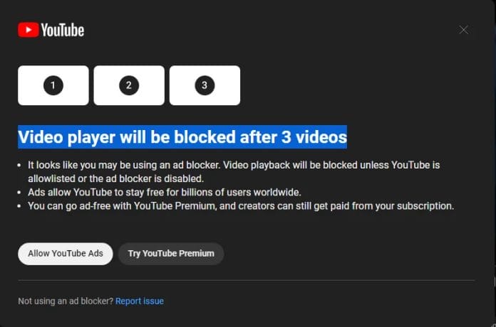 YouTube will Nutzer von Werbeblockern aussperren.