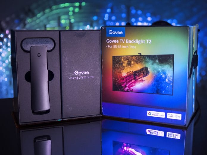 Im Test: Govee TV Hintergrundbeleuchtung T2 mit Kamera - Ambilight nachrüsten