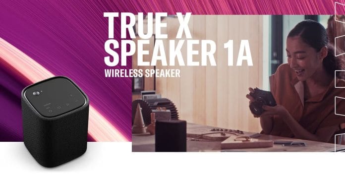 Die True X Wireless Speaker A1 fungieren als Surround-Sound-Satelliten oder als Single-Lautsprecher