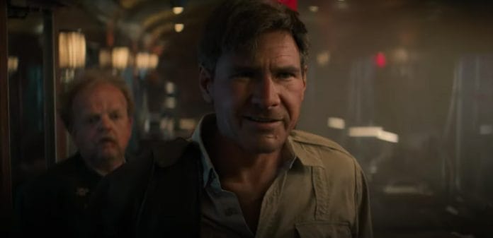 Der durch KI verjüngte Harrison Ford in "Indiana Jones 5 und das Rad des Schicksals"