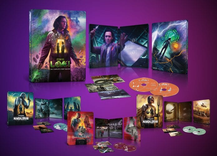 In den USA angekündigt: Disney+-Serien Loki, The Mandalorian und Wandavision im 4K UHD Blu-ray Steelbook