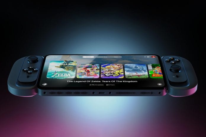 Die Nintendo Switch 2 Max mit größerem OLED-Display