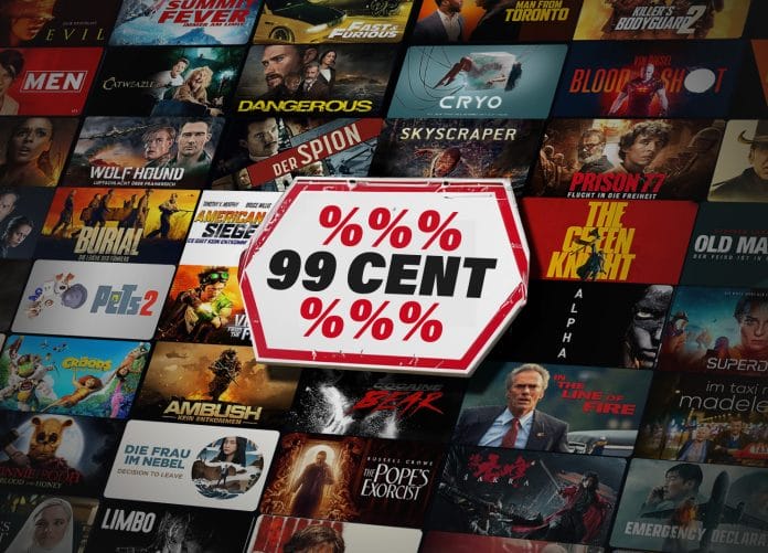 99 Cent-Aktion mit XXL-Auswahl und vielen Filmen in 4K UHD! Nur auf Prime Video