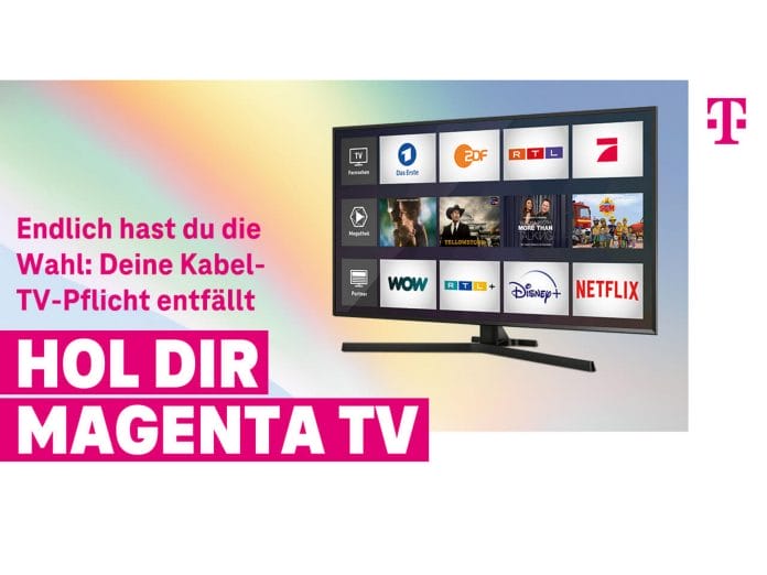 Die Telekom buhlt mit MagentaTV um Kabel-Kunden.