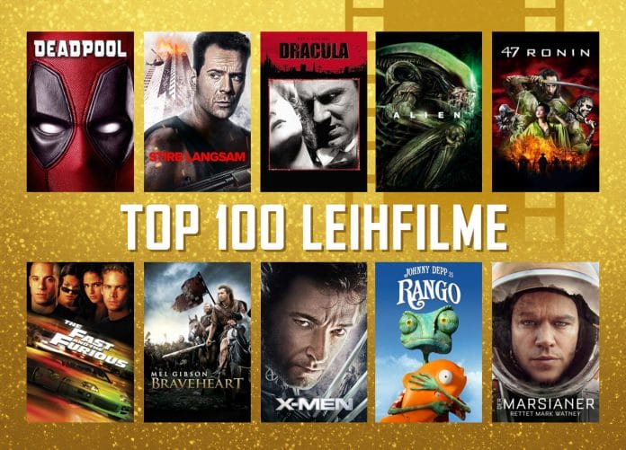 Die Top 100 Leihfilme in 4K Ultra HD auf iTunes / Apple TV Plus