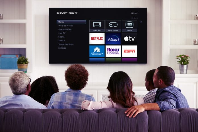 Sharp veröffentlicht einen OLED-TV mit integriertem Roku TV.