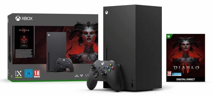 Die Xbox Series X wechselt mit "Diablo IV" aktuell für 399 Euro den Besitzer.