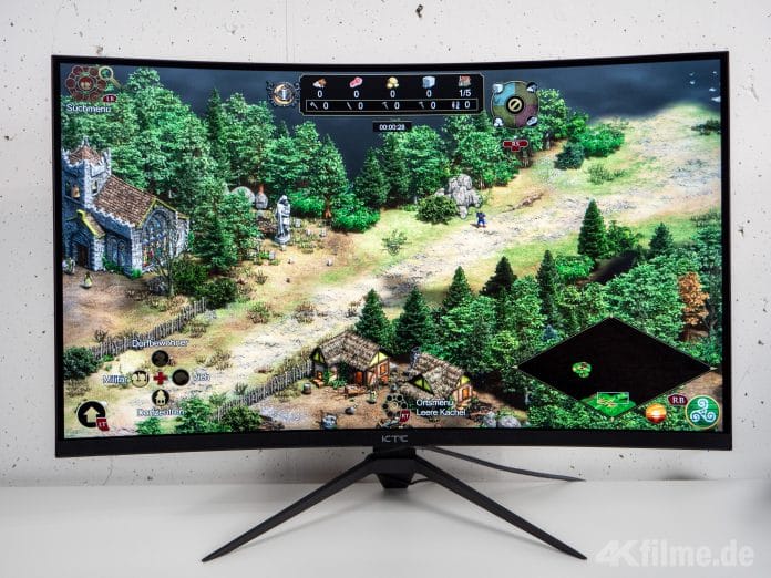 Age Of Empires Enhanced Edition auf dem KTC H32S17 Curved-Gaming-Monitor