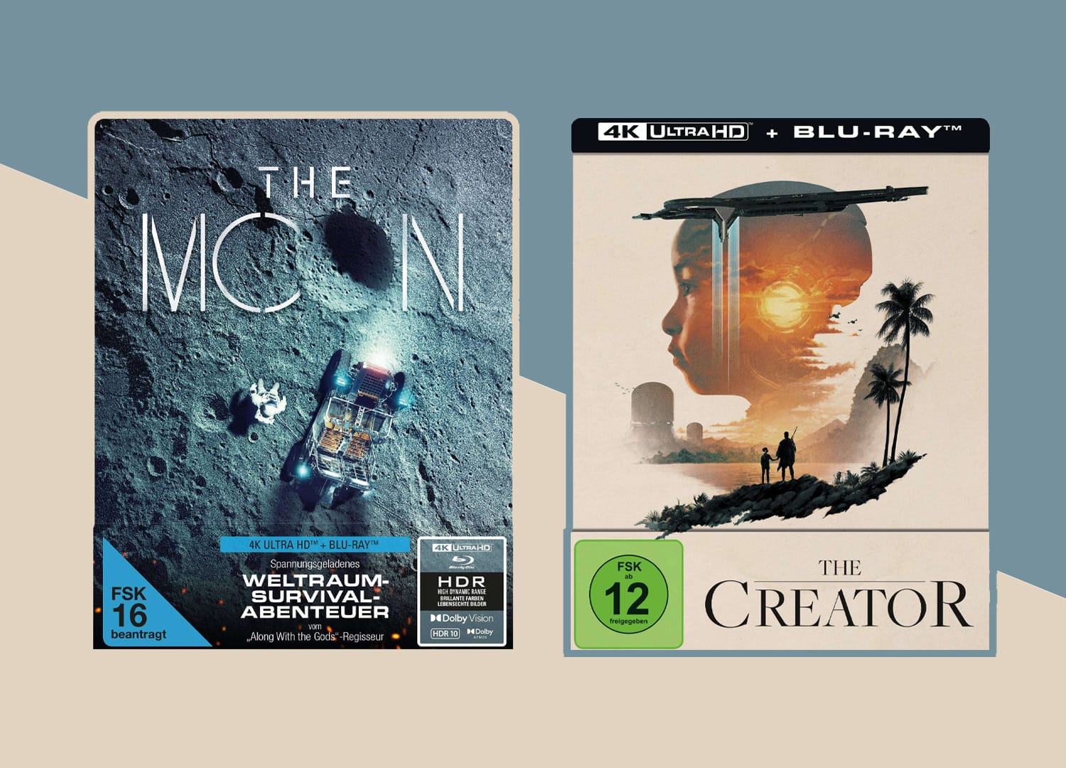 The Creator und The Moon ab sofort im limitierten 4K Blu-ray Steelbook  vorbestellbar - 4K Filme