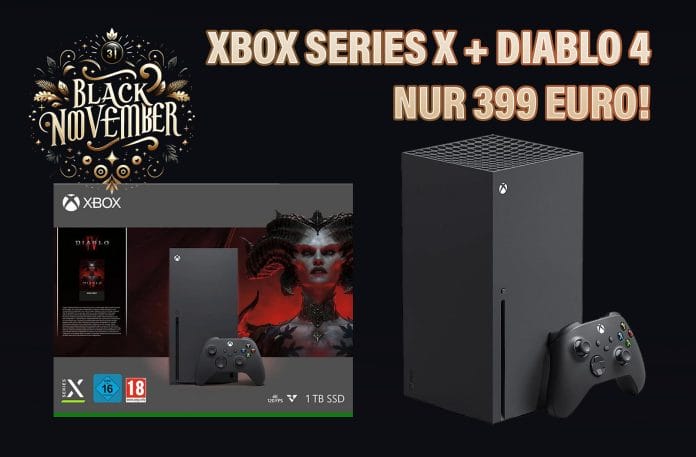 Schnapper: Xbox Series X mit Diablo 4 für nur 399 Euro!