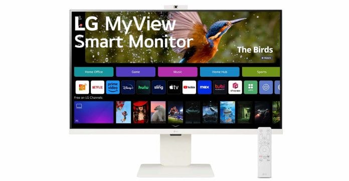 LGs MyView-Monitore tragen noch keine Preisschilder.