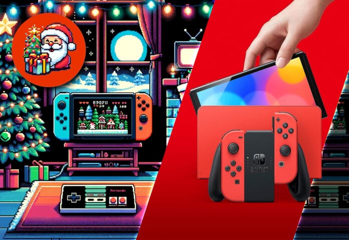 Gewinnspiel: Nintendo Switch OLED in Rot!