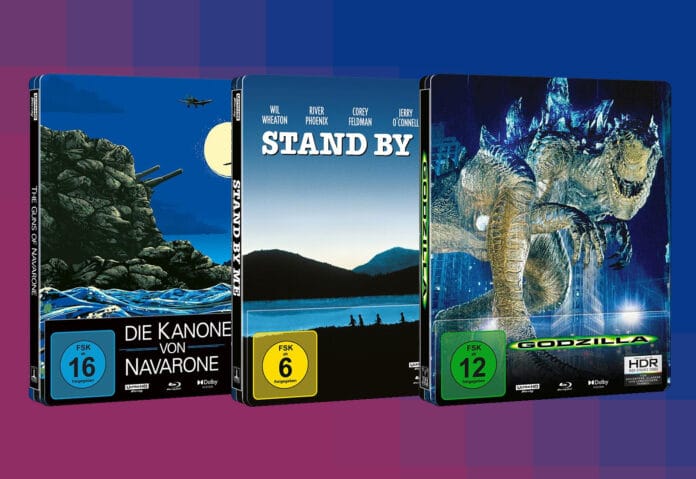 Drei weitere Filmklassiker von Sony erscheinen als 4K Blu-ray Steelbook