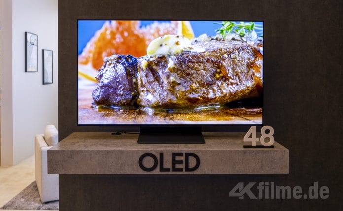 Samsung OLED TV mit 48 Zoll als Prototyp