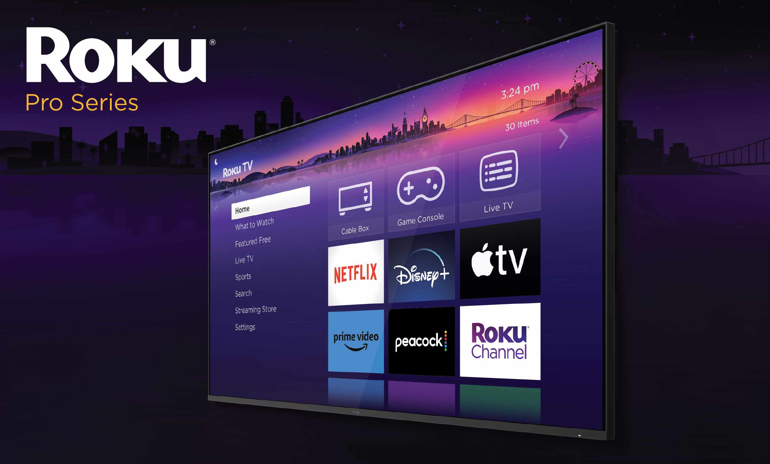 Roku bringt ProFernseher mit Mini LED auf den Markt 4K Filme
