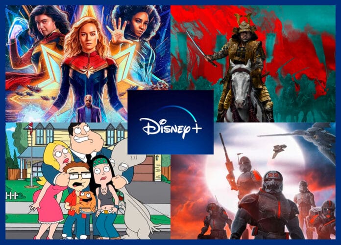 Disney+ hat im Februar 2024 viele neue Filme und Serien im Angebot